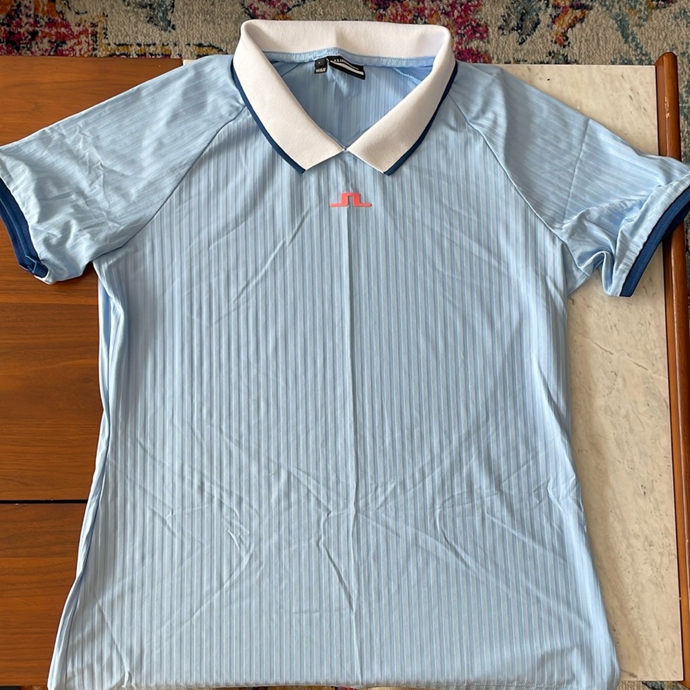 J. Lindeberg golf polo shirt